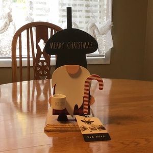 Rae Dunn Merry Christmas Gnome Paper Towel Holder